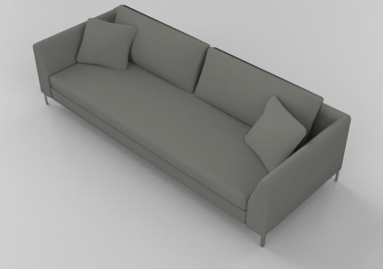 Divani 3D - Divano tre posti - Sierra - 26636/3 - ACCA...