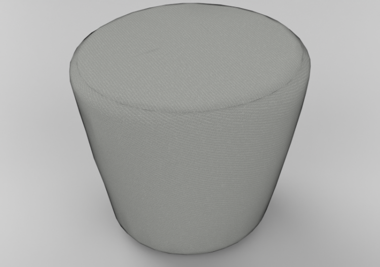 3D Sofa - Pouf - Sierra - 26638C - ACCA software