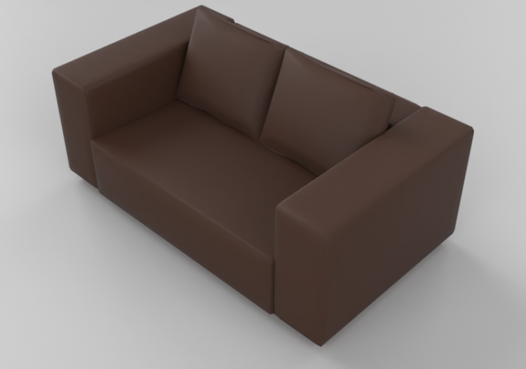 3D Sessel und Sofas - Sofa zwei-Sitzer - Sierra - 29004/2...
