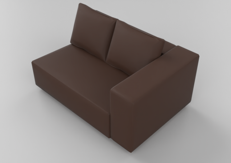3D Sessel und Sofas - Sofa zwei-Sitzer - Sierra - 29004/2D...