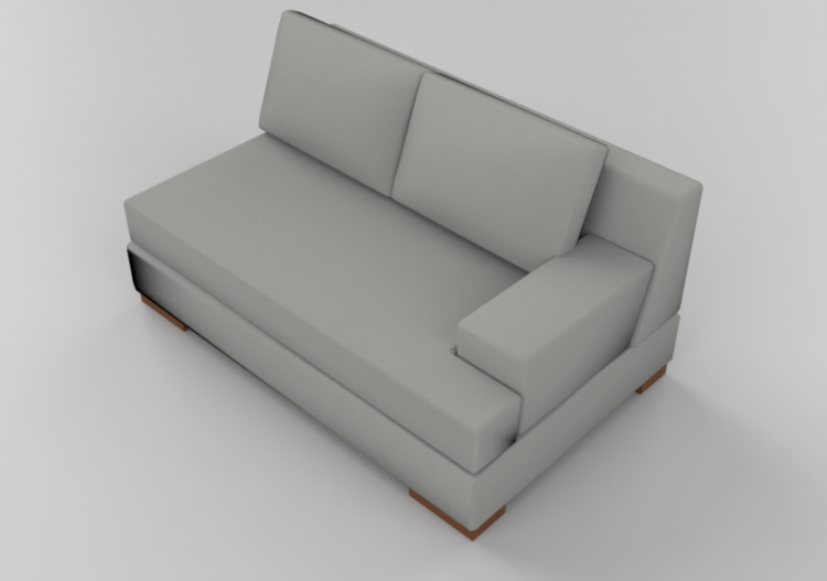 3D Sofa - Two seater sofa - Sierra - 29774D - ACCA software