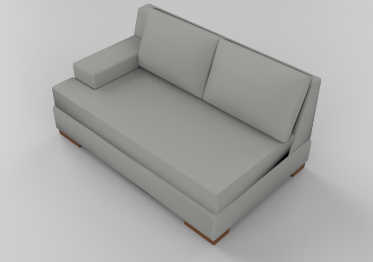 3D Sofa - Two seater sofa - Sierra - 29774E - ACCA software