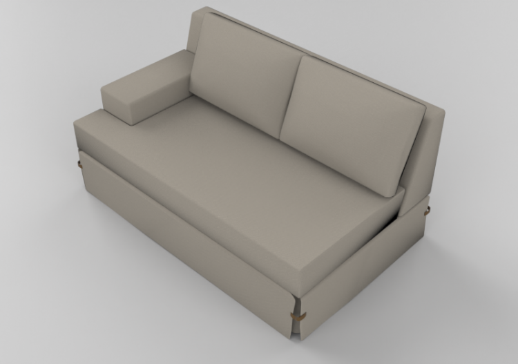 3D Sofa - Two seater sofa - Sierra - 29784E - ACCA software