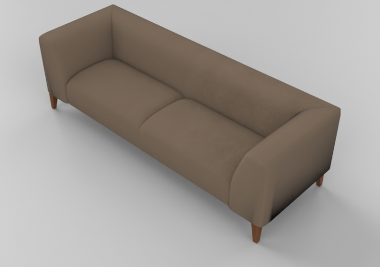 3D Sessel und Sofas - Sofa drei-Sitzer - Sierra - 26700/3 -...