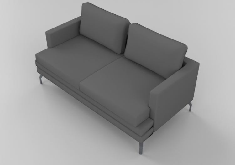 Poltronas y Sofás 3D - Sofá dos lugares - Sierra - 28209/2...