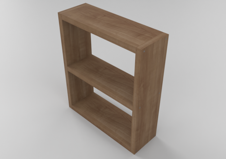 3D Bücherregal und Behälter - Behälter - Sierra - 29229 -...