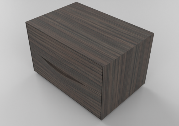 3D Betten und Nachttische - Nachttisch - Sierra - 28242 -...