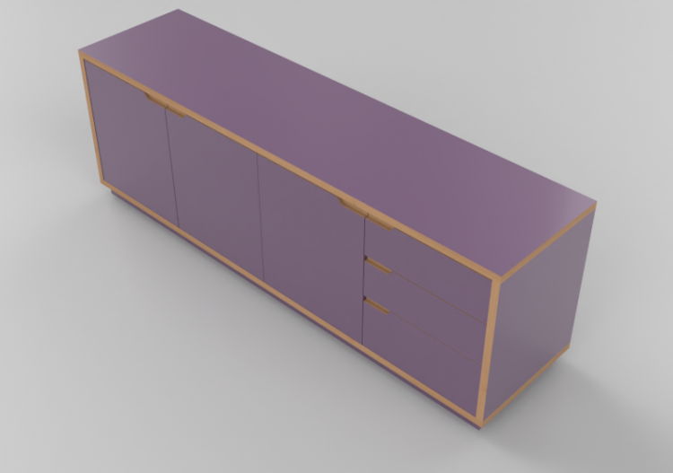 Wardrobes and Cabinets 3D - Storage cabinet - Sierra -...