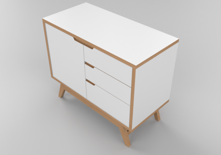 Armoires 3D - Commode - Sierra - 26611B - ACCA software