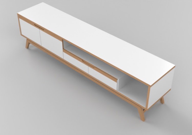 Armoires 3D - Commode - Sierra - 26620B - ACCA software