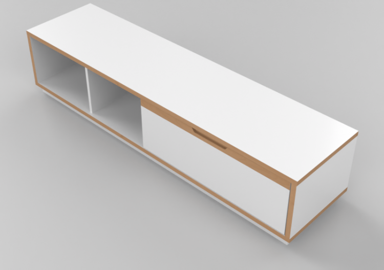 Wardrobes and Cabinets 3D - Storage cabinet - Sierra -...