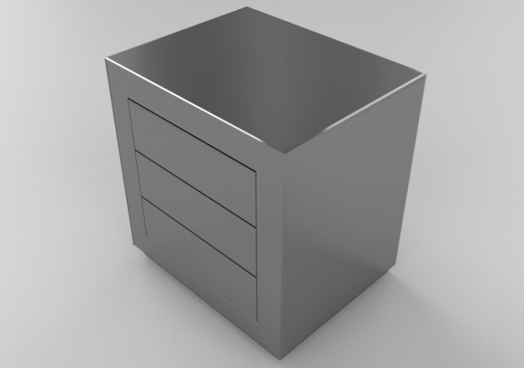 Armarios y Cómodas 3D - Cajonera - Sierra - 27095 - ACCA...