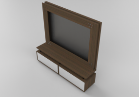 Pareti attrezzate 3D - Mobile Tv - Sierra - 24232