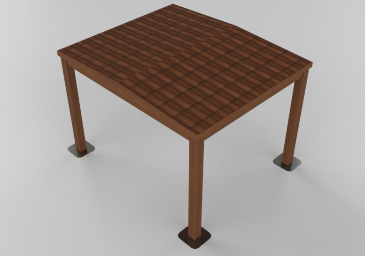 Umbrellas and Curtains 3D - Gazebo - Sierra - 22860 - ACCA...