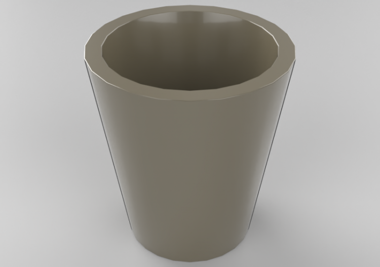 3D Töpfe und Keramik - Blumenvase - Sierra - E/77714 - ACCA...