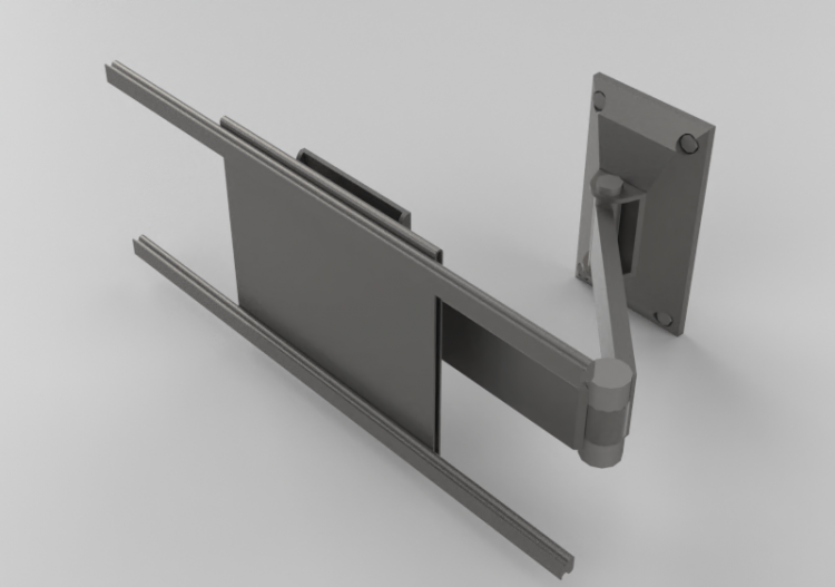 TV e Monitor 3D - Supporto TV a muro - ACCA software