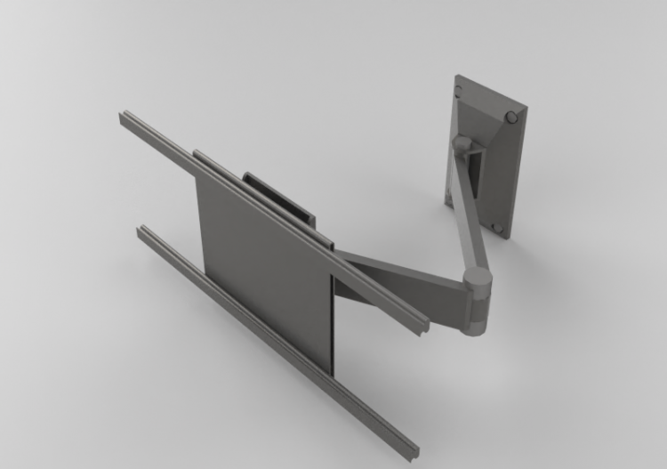 TV et Écran 3D - Support TV à mur - ACCA software