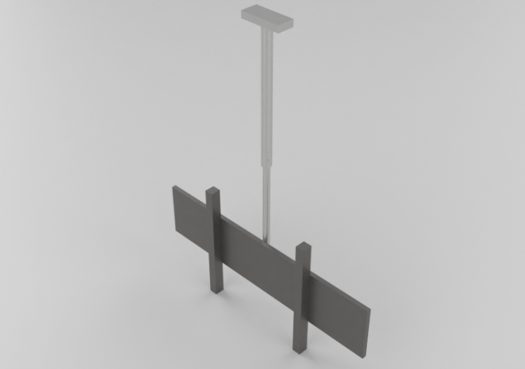 TV e Monitor 3D - Suporte de teto para TV - ACCA software