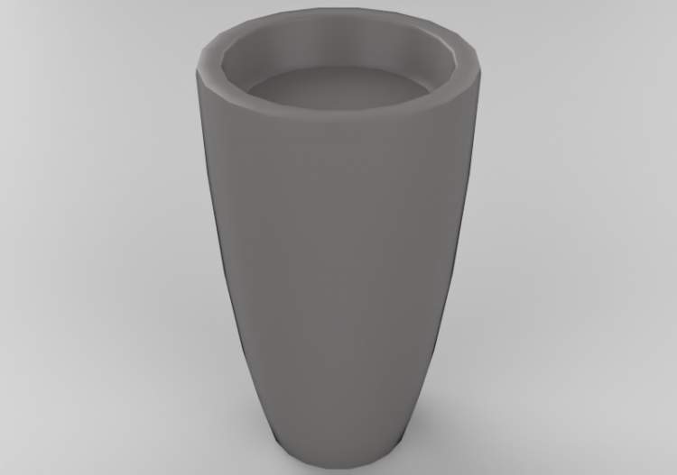3D Töpfe und Keramik - Blumenvase - Geniale - HP-C2 - ACCA...