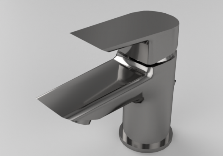3D Taps - Countertop single handle washbasin mixer - Ideal...