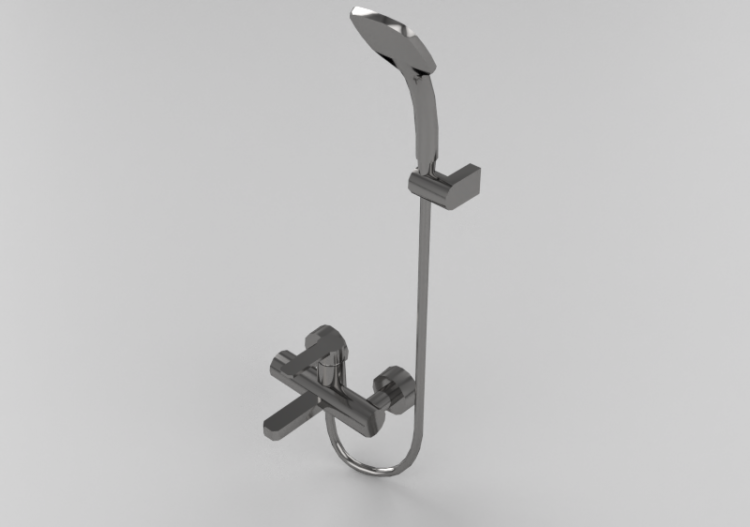 Robinets 3D - Mitigueur externe pour vasque/douche - Ideal...