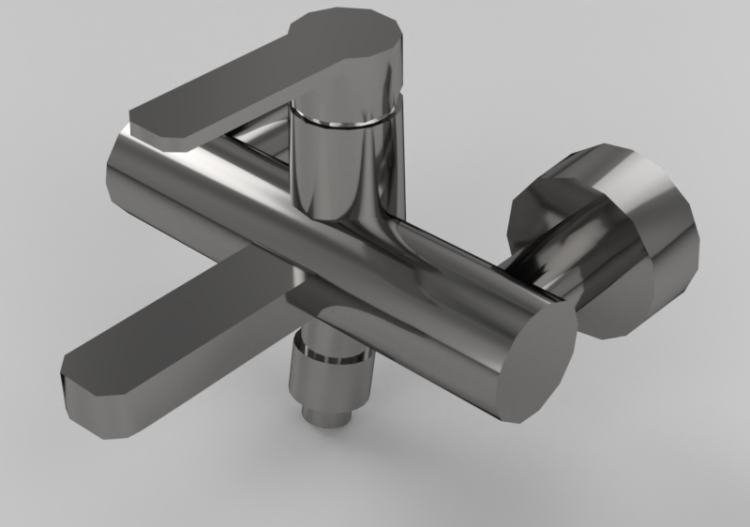Robinets 3D - Mitigueur externe pour vasque/douche - Ideal...