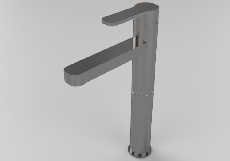 3D Wasserhähne - Aufsatz-Wachtischarmatur - Ideal standard...
