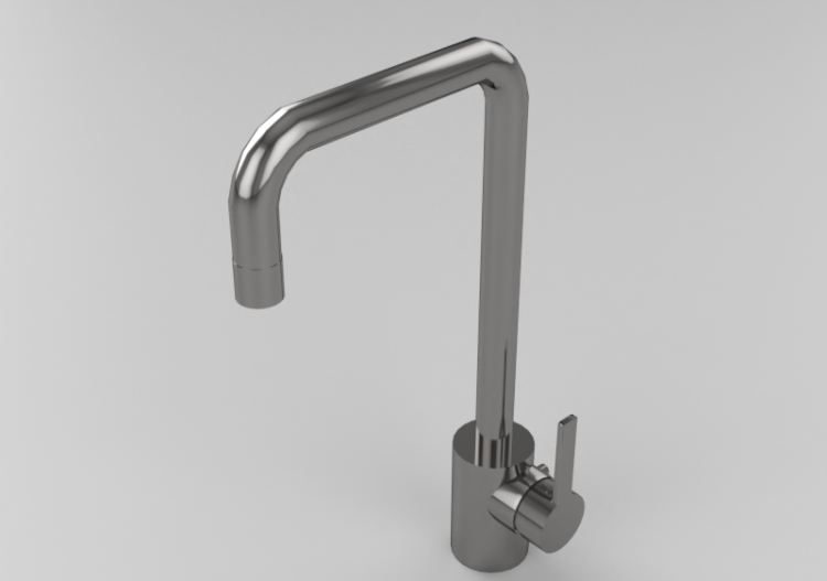 Canillas 3D - Grifo caño alto para lavabo - Ideal standard...