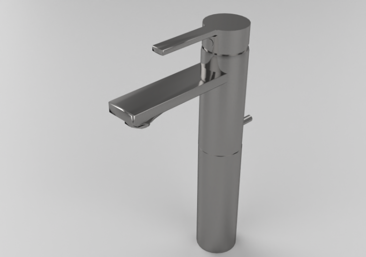 Canillas 3D - Grifo lavabo de apoyo en superficie - Ideal...