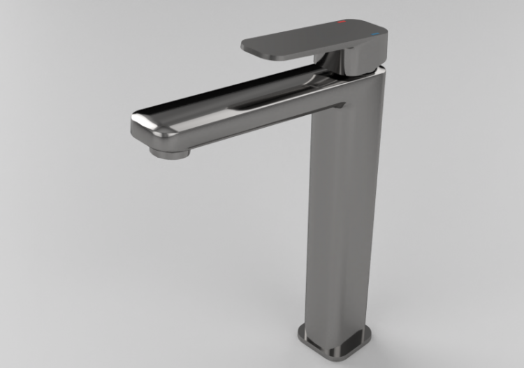 Canillas 3D - Grifo lavabo de apoyo en superficie - - Ideal...