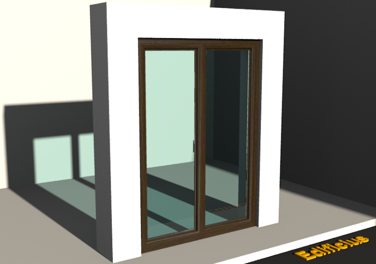 3D Tür/Fenster - FN[R] 2AB[1V] MM - ACCA software