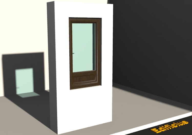 3D Tür/Fenster - FN[R] 1AB[1P] - ACCA software