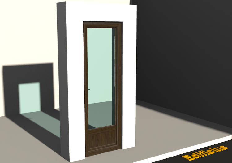 3D Tür/Fenster - FN[R] 1AB[1P] - ACCA software