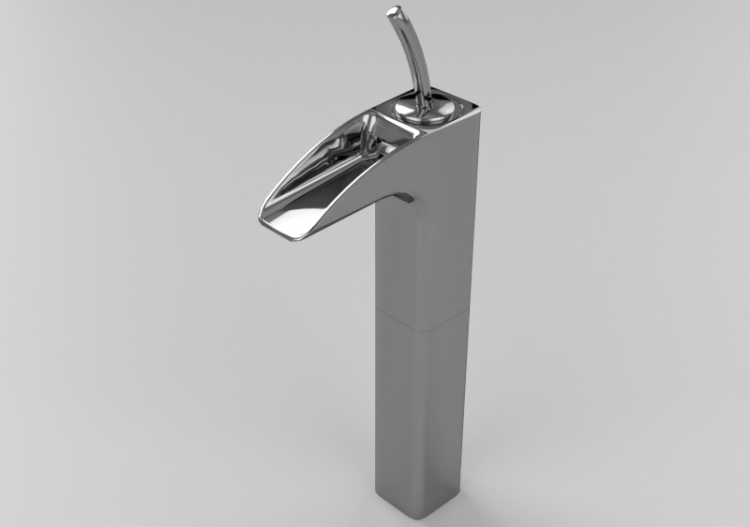 Robinets 3D - Mélangeur pour lavabo - Roca Evol - ACCA...