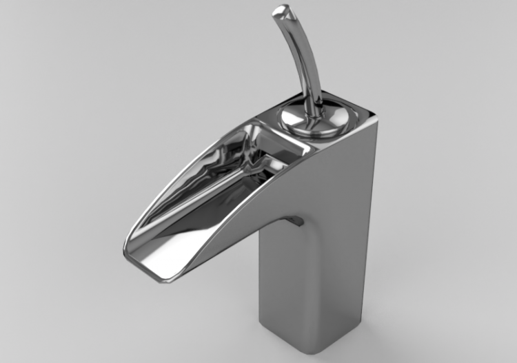 Robinets 3D - Mélangeur pour lavabo - Roca Evol - ACCA...