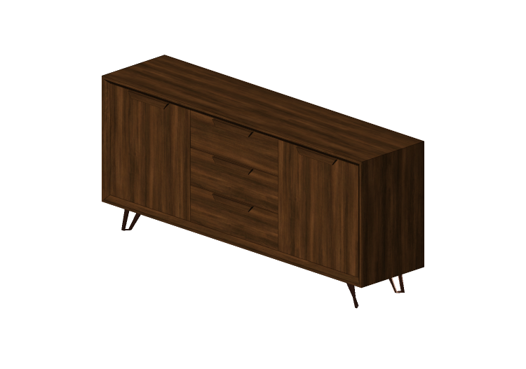 3D Möbel - Anrichte aus Holz - Kare - Barcelona - 82764 -... 3D Möbel - Anrichte aus Holz - Kare - Barcelona - 82764 -...