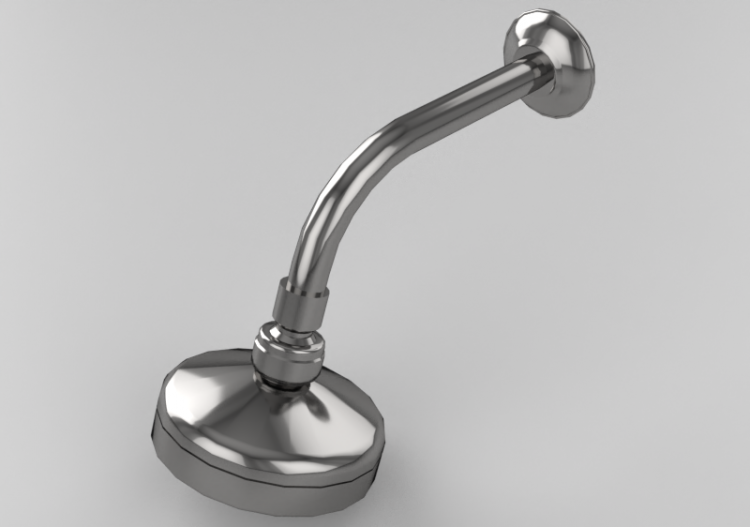 3D Taps - Wall-mounted shower head - Deca - 1990.C.STD -...