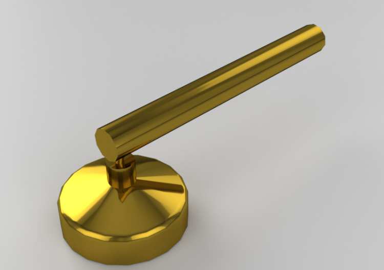 Torneiras 3D - Cabeça de chuveiro de parede - Deca -...