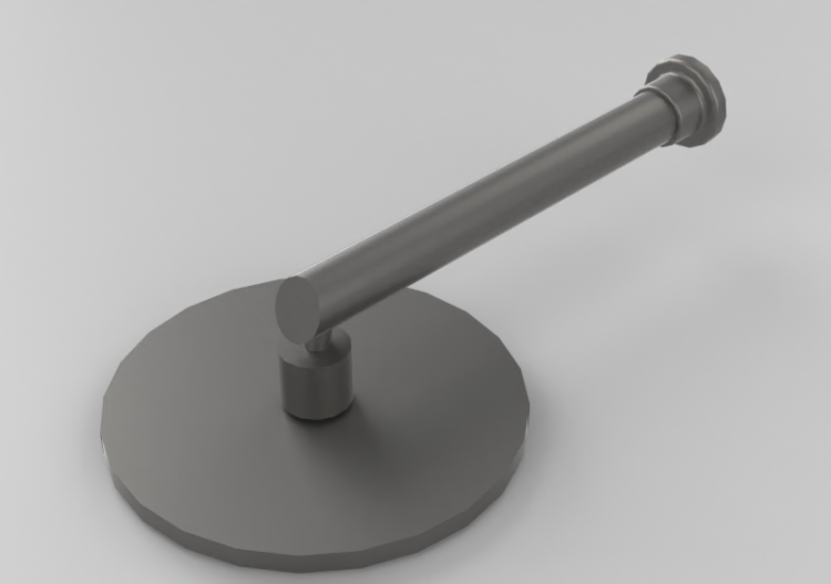 Torneiras 3D - Cabeça de chuveiro de parede - Deca -...