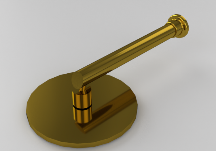 Torneiras 3D - Cabeça de chuveiro de parede - Deca -...
