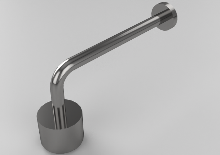 3D Taps - Wall-mounted shower head - Deca - 1963.C.CT -...