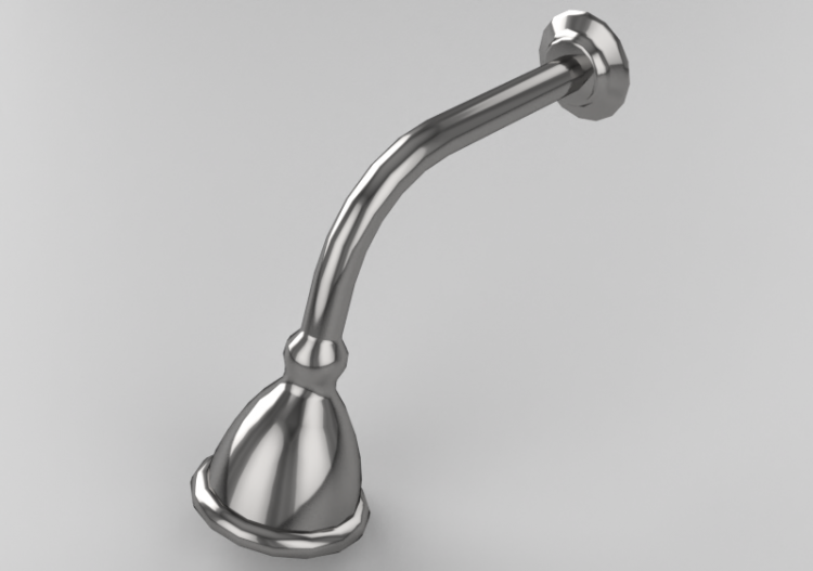 3D Taps - Wall-mounted shower head - Deca - 1994.C.CT -...