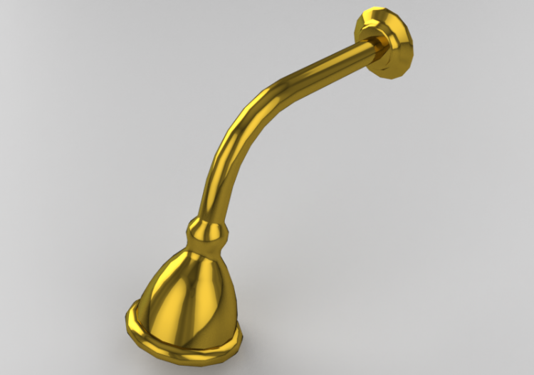 3D Taps - Wall-mounted shower head - Deca - 1994.GL.CT -...