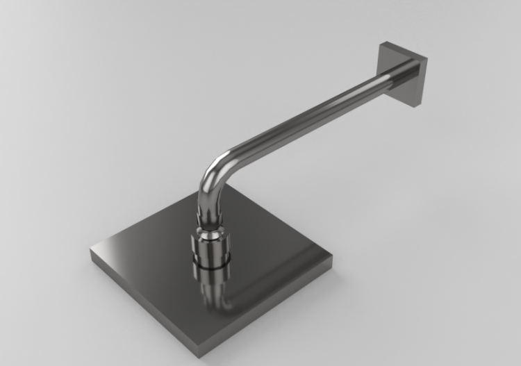 3D Taps - Wall-mounted shower head - Deca - 1985.C.CT -...
