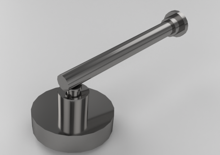 3D Taps - Wall-mounted shower head - Deca - 1976.C.CT -...