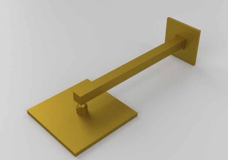 Rubinetti 3D - Soffione doccia a parete - Deca -...