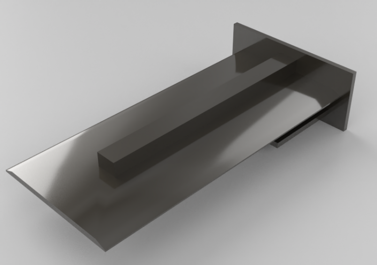 3D Taps - Wall-mounted shower head - Deca -...