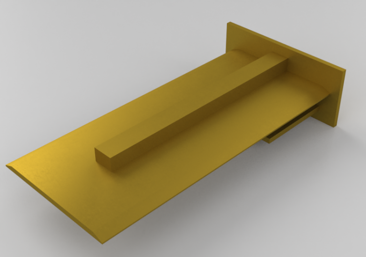 Torneiras 3D - Cabeça de chuveiro de parede - Deca -...