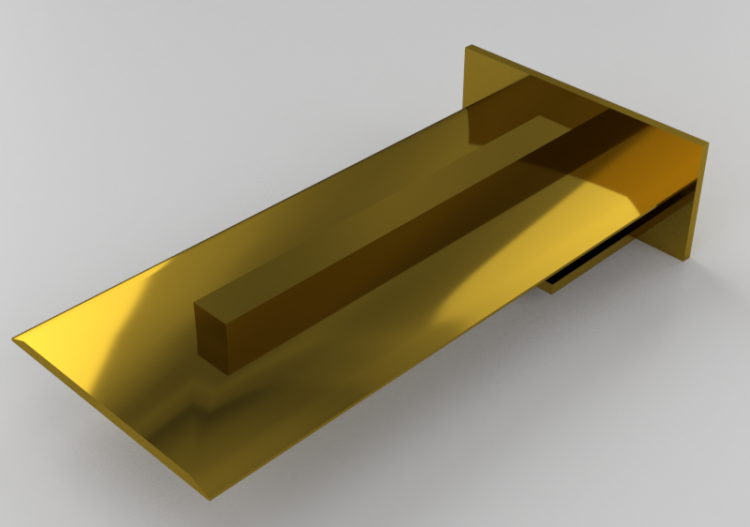 Rubinetti 3D - Soffione doccia a parete - Deca -...