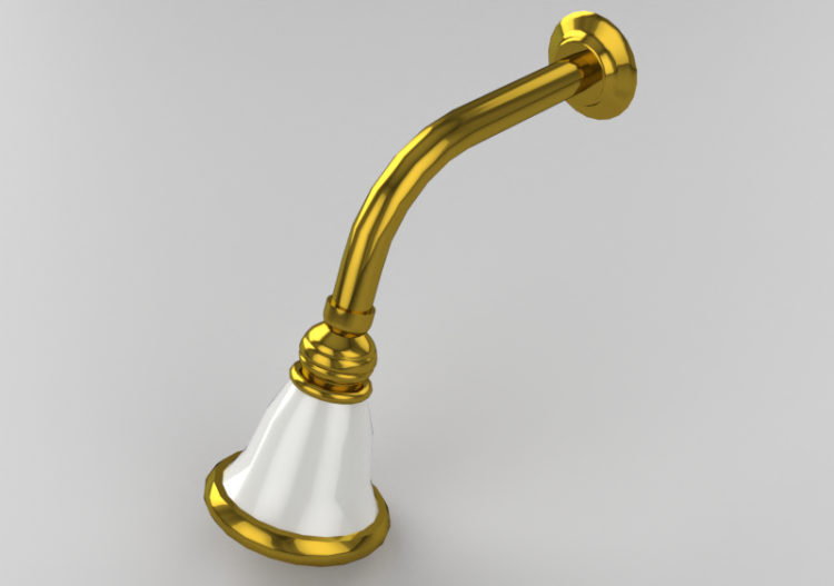 Canillas 3D - Cabeza de ducha de pared - Deca -...